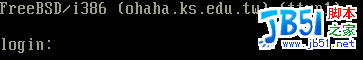 登入和注銷 FreeBSD 系統