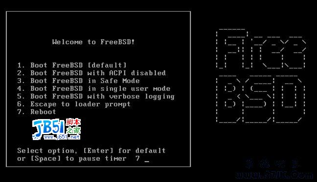 freebsd7.0安裝系統(tǒng)圖解（最新版）