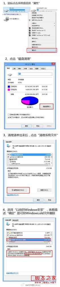 升級(jí)windows8系統(tǒng)后C盤空間不足的問(wèn)題(刪除Windows.old可解決)