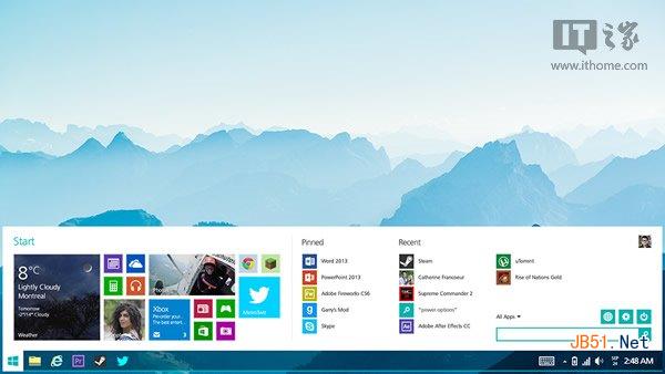 微軟重塑Win8/Win8.1的開(kāi)始菜單（含視頻）