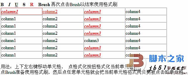 用js模仿word格式刷功能實現(xiàn)代碼 [推薦]