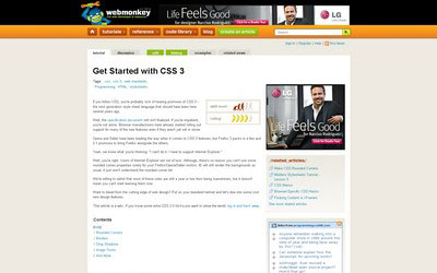 6個關注css3的網站資源