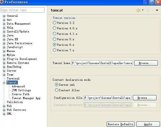 eclipse配置tomcat開(kāi)發(fā)Dynamic Web Project環(huán)境圖解